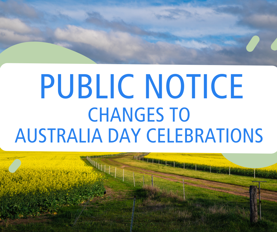 Changes to Australia Day Celebrations