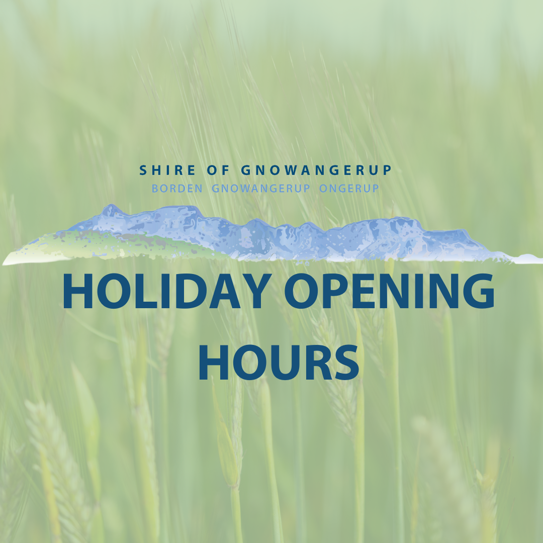 Holiday Opening Hours