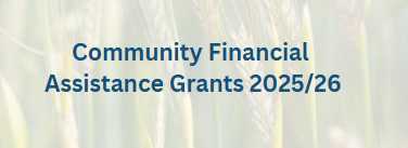 Community Financial Assistance Grants 2025/26